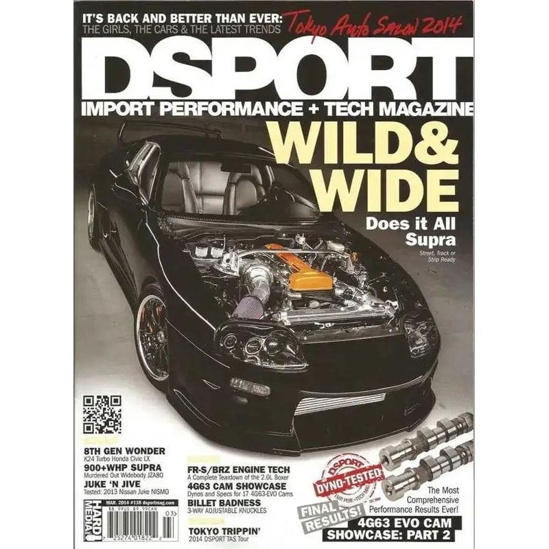 Retro JDM Wall Art GTR Magazine Cover Canvas Wall Decor 13
