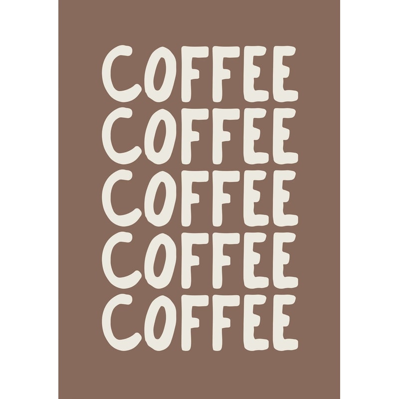 Minimalist Skeleton Coffee Wall Art Canvas Modern Coffee Lover Decor 9