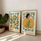 Matisse Flower Print Set Of 2 Boho Wall Art For Bedroom And Living Room 6
