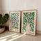 Matisse Flower Print Set Of 2 Boho Wall Art For Bedroom And Living Room 9