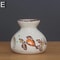 Chinese Style Ceramic Toothpick Holder And Cotton Swab Jar Mini Retro Vase 10