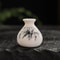 Chinese Style Ceramic Toothpick Holder And Cotton Swab Jar Mini Retro Vase 11