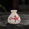 Chinese Style Ceramic Toothpick Holder And Cotton Swab Jar Mini Retro Vase 14