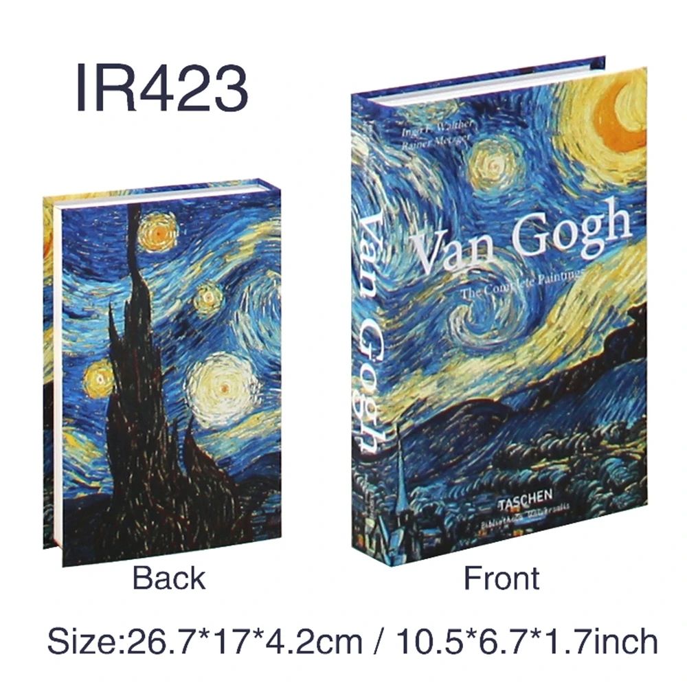 Luxury Decorative Book Storage Box For Coffee Table And Remote Control Organization 7