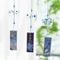 Sakura Serenity Japanese Wind Chime Handmade Glass Furin Bell For Calm Outdoor Decor 3