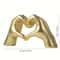 Heart Hands Sculpture Decorative Accent For Shelf Decor Aesthetic 1
