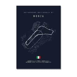 silverstone monza nurburgring f1 wall art canvas racing poster