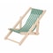 Dollhouse Beach Chair Set With Mini Beach Table Foldable Wooden Beach Furniture 8