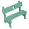 Mini Fairy Garden Bench Charming Wooden Miniature Decor For Dollhouses Landscapes 8