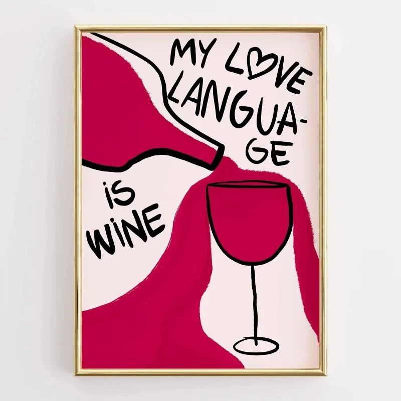 Funny Kitchen Wall Art Coffee Lover Poster Retro Kitchen Decor Quote Canvas Print 1