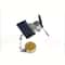 Solar Copper Windmill Ornament Educational STEM Science Decor Kinetic Sculpture 3
