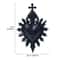 Black Gold Sacred Heart Wall Decor Resin Hanging Ornament 5