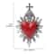Black Gold Sacred Heart Wall Decor Resin Hanging Ornament 7