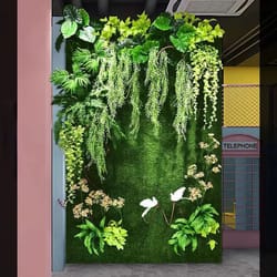 artificial grass wall panel – lush greenery backdrop for events, home & garden decor