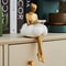 Cloud Girl Abstract Sculpture Modern Table Statue For Aesthetic Home Decor 0