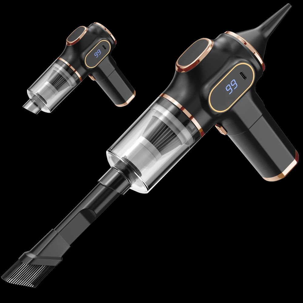 Cordless Car Vacuum Cleaner Portable Handheld High Power Mini Vacuum For Home Auto 0