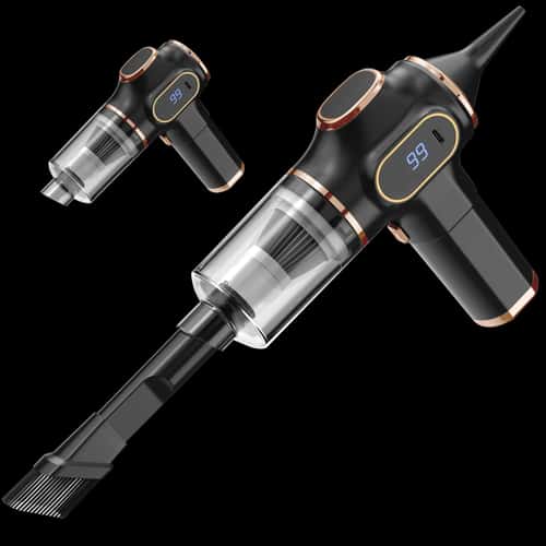 Cordless Car Vacuum Cleaner – Portable Handheld High Power Mini Vacuum for Home & Auto