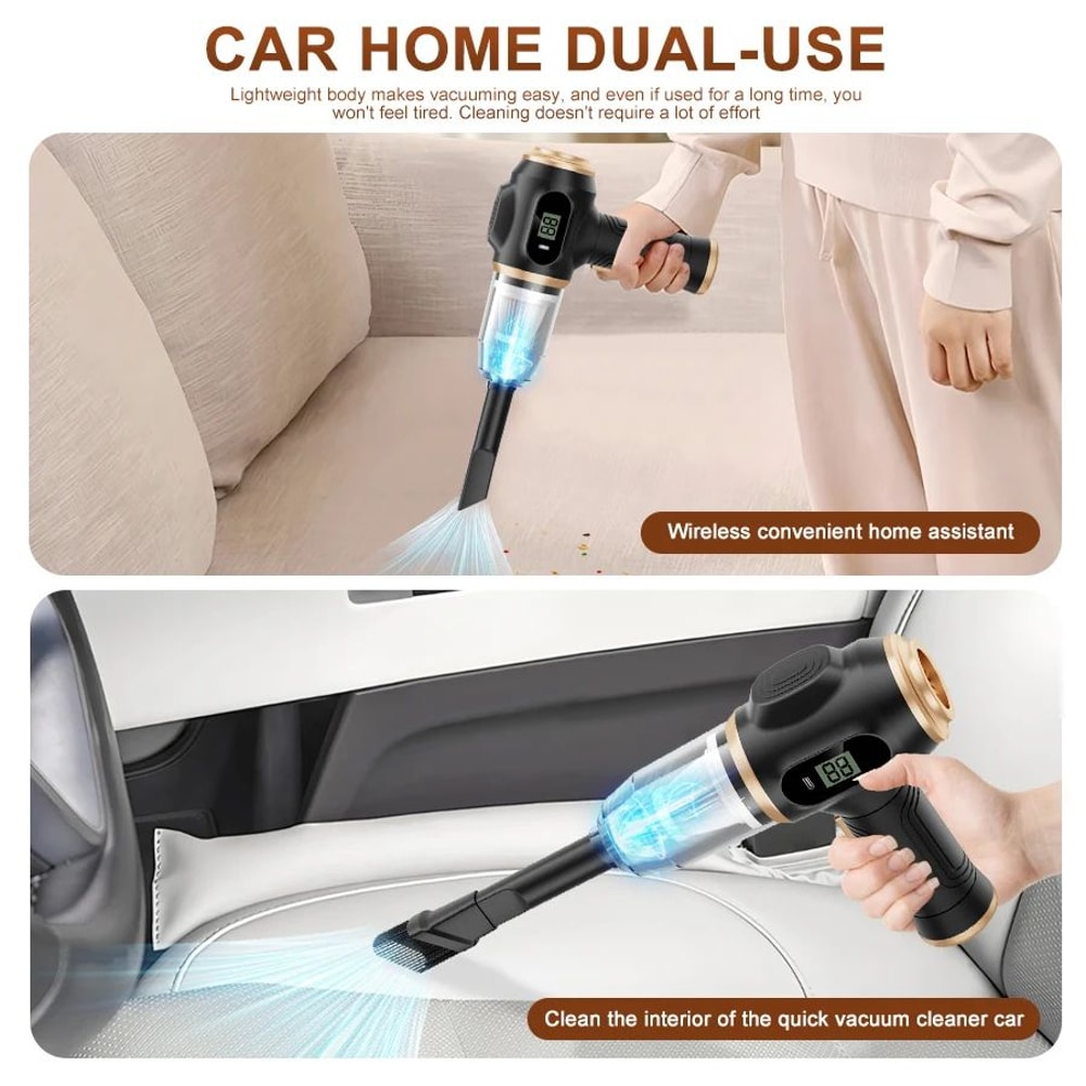PowerClean Cordless Handheld Vacuum For Car Home 3