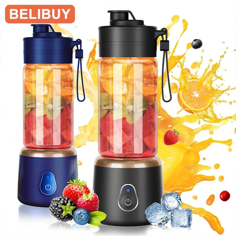 Portable Electric Juicer USB Rechargeable Blender For Fresh Citrus Anywhere 0