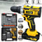 20V Cordless Power Drill Set Complete Home Repair Drill Kit With MultiBit Accessories 0
