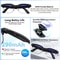 Smart Camera Glasses With AI Translation Bluetooth Calls 800W HD Video Recording Sunglasses 1