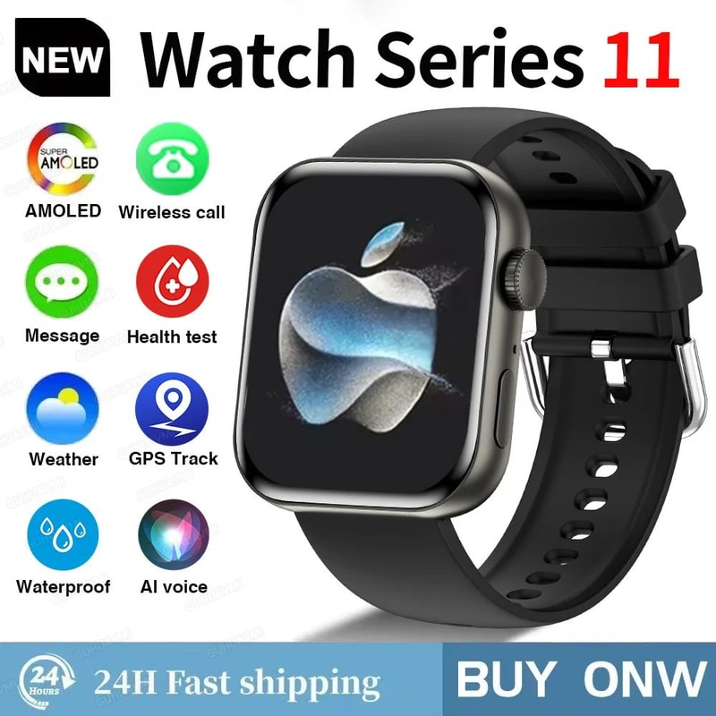 S11 AMOLED Smartwatch With Bluetooth Calling And Fitness Tracking 6