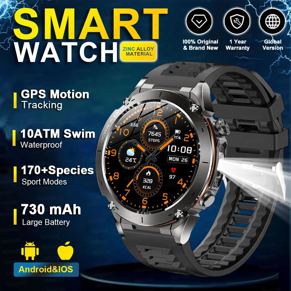 Stratos 4 Pro GPS Smartwatch With AMOLED Display Outdoor Compass Tracking 6