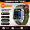 Rugged GPS Smartwatch With AMOLED Display 10ATM Waterproof Military Smartwatch For Men 12