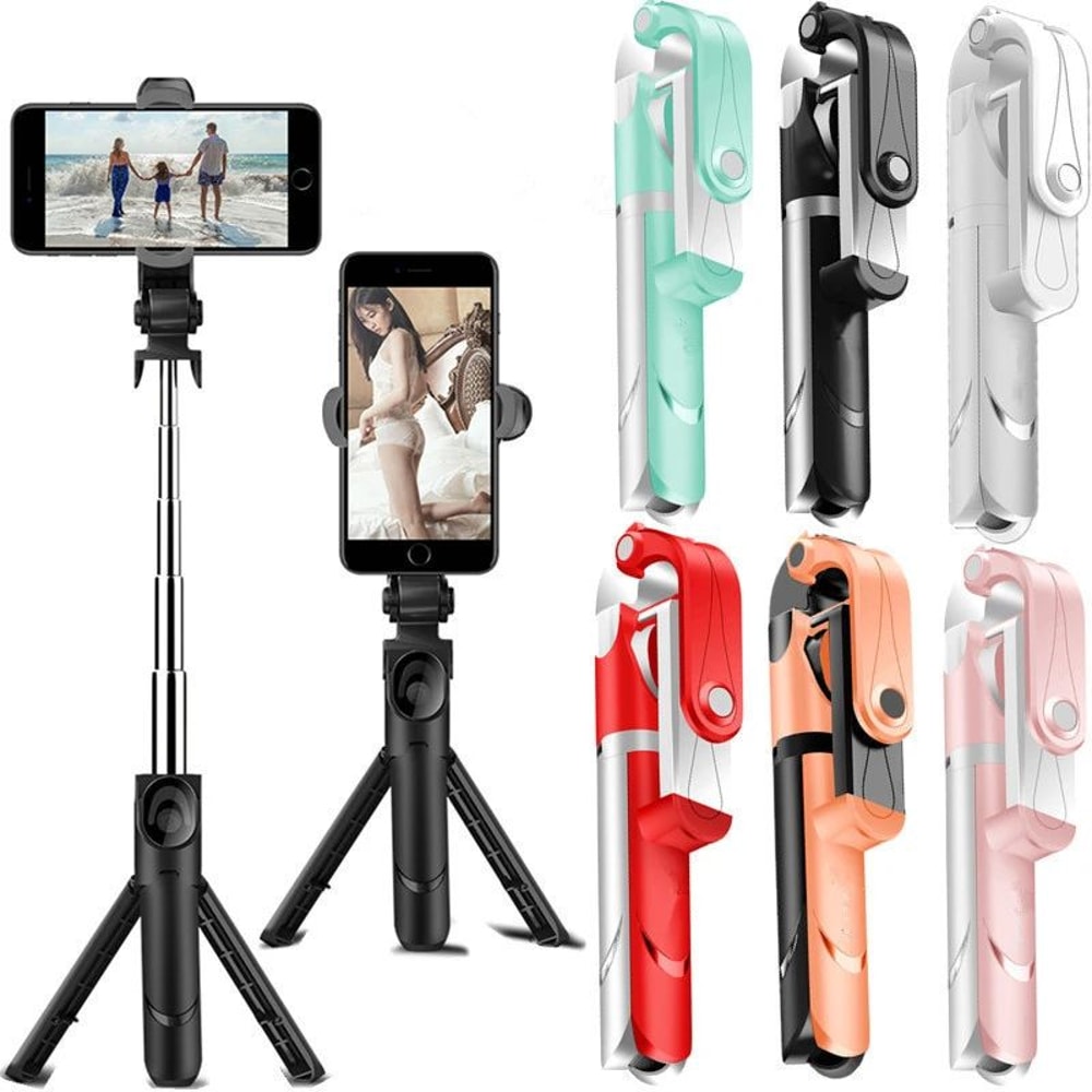 FlexShot Pro Selfie Stick Tripod With Bluetooth Remote For IPhone Android 4