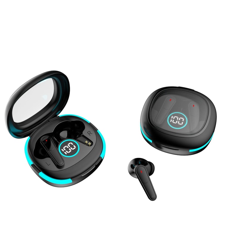 Plus50 Smart Noise Cancelling Wireless Earbuds With LED Display 7