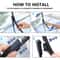 Premium Mercedes W205 GLC Windshield Wiper Blades 22 AMG Fit Replacement Set 1