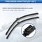 Premium Mercedes W205 GLC Windshield Wiper Blades 22 AMG Fit Replacement Set 4