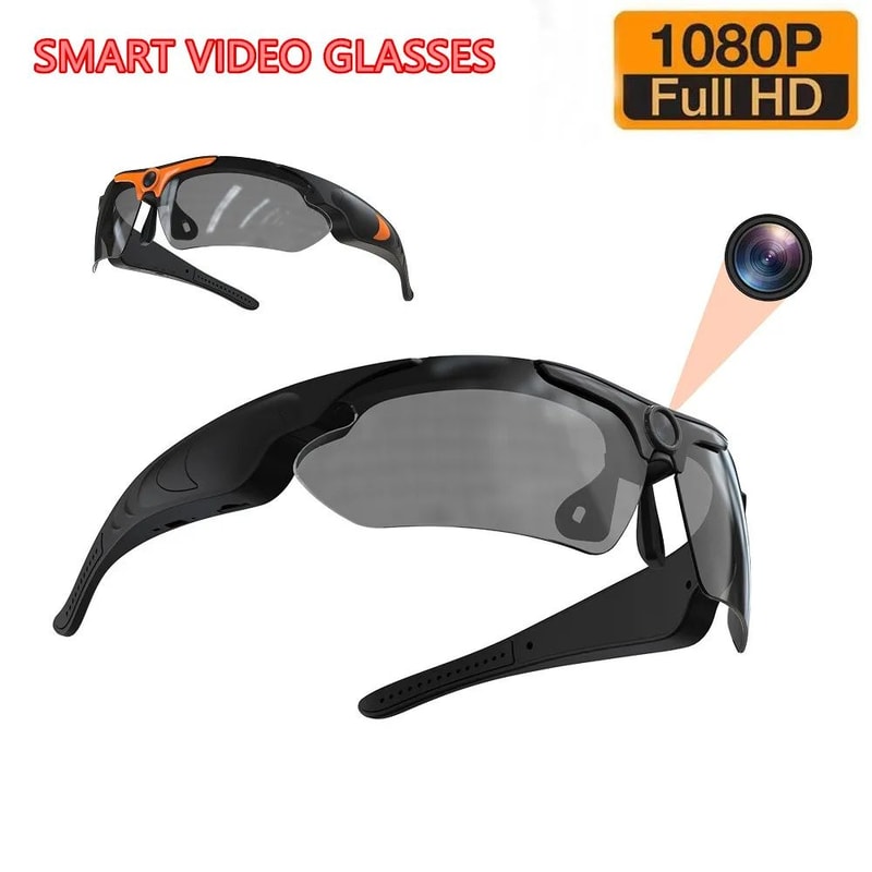 1080P Camera Sunglasses With Polarized Lens HandsFree Sports Recording Glasses 1