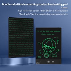 9.5" lcd writing tablet – reusable digital drawing board & paperless notepad for kids & adults