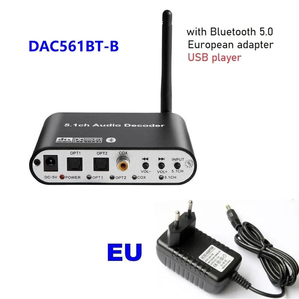 HighFidelity 51 Audio Decoder Converter With Dolby DTS Support 8