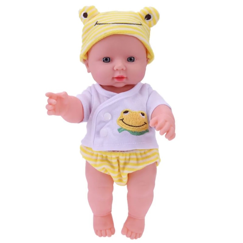 Lifelike Reborn Baby Doll 30cm SoftTouch Realistic Newborn Companion For Play Comfort 7