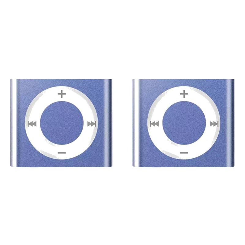 UltraSlim Portable MP3 Player With Speaker 64GB Expandable Storage 12