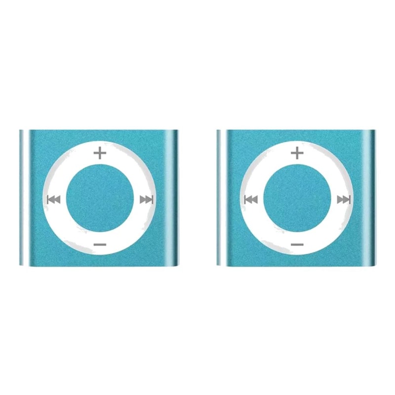 UltraSlim Portable MP3 Player With Speaker 64GB Expandable Storage 15