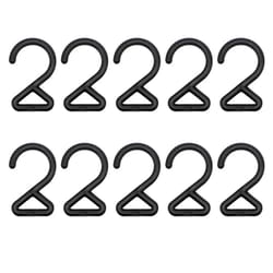 trailmate portable camping hanging hooks set (10pcs multi-purpose gear organizer)