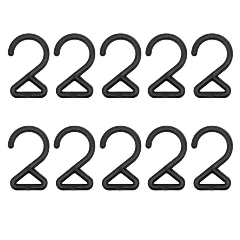 TrailMate Portable Camping Hanging Hooks Set 10pcs MultiPurpose Gear Organizer 0