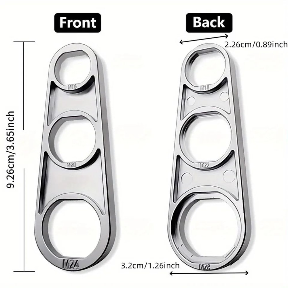 2in1 Faucet Aerator Wrench Adjustable Faucet Repair Tool For Easy Aerator Removal 5