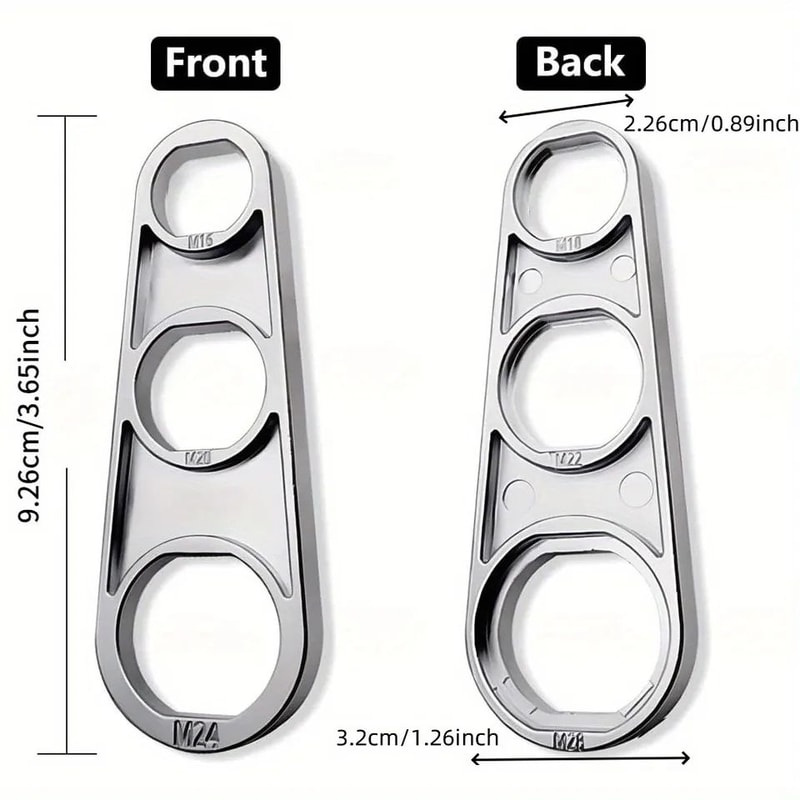 2in1 Faucet Aerator Wrench Adjustable Faucet Repair Tool For Easy Aerator Removal 5