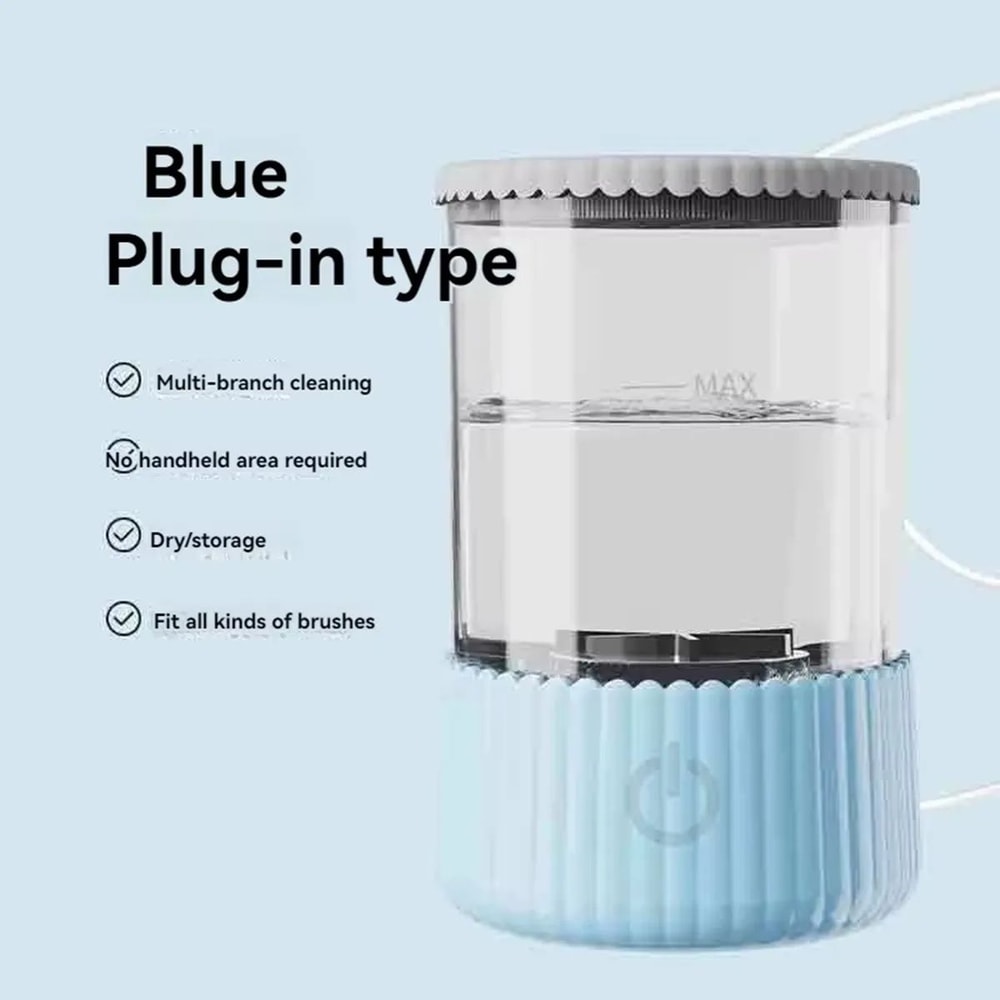 3in1 Electric Makeup Brush Cleaner Machine With Dryer USB Power 6