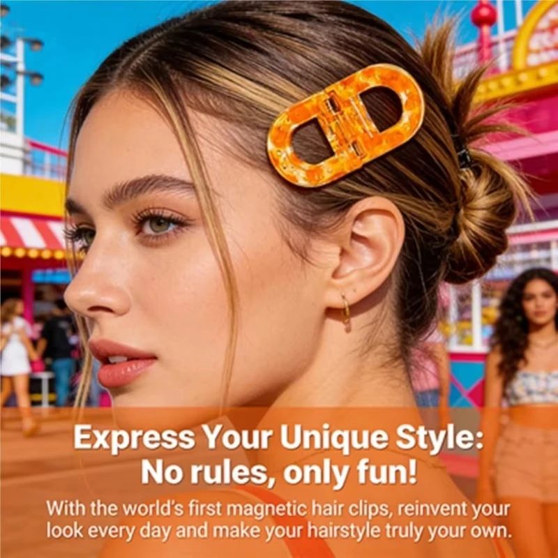 MagniHold NoSlip Magnetic Hair Clip For Effortless Styling 0