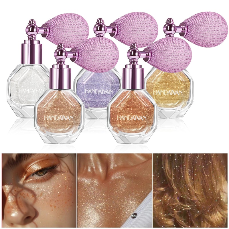 Radiance Mist MultiUse Glitter Spray For Face Hair Body 3