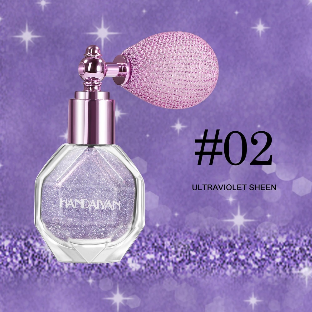 Radiance Mist MultiUse Glitter Spray For Face Hair Body 7