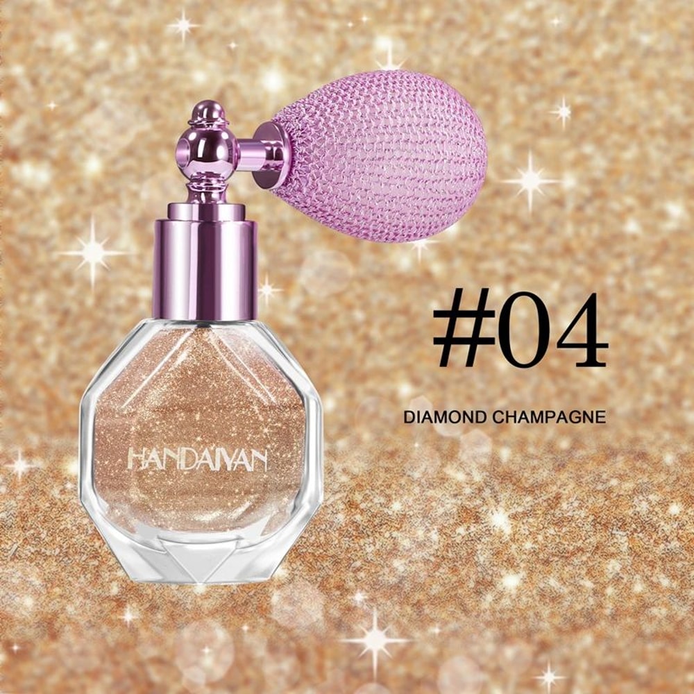 Radiance Mist MultiUse Glitter Spray For Face Hair Body 9