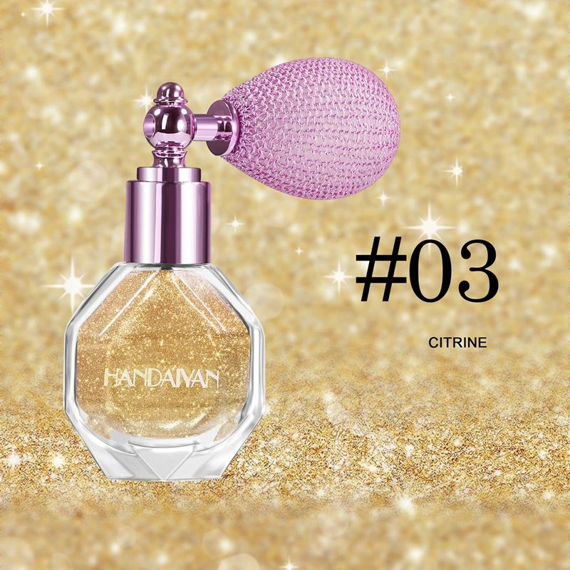Radiance Mist MultiUse Glitter Spray For Face Hair Body 8