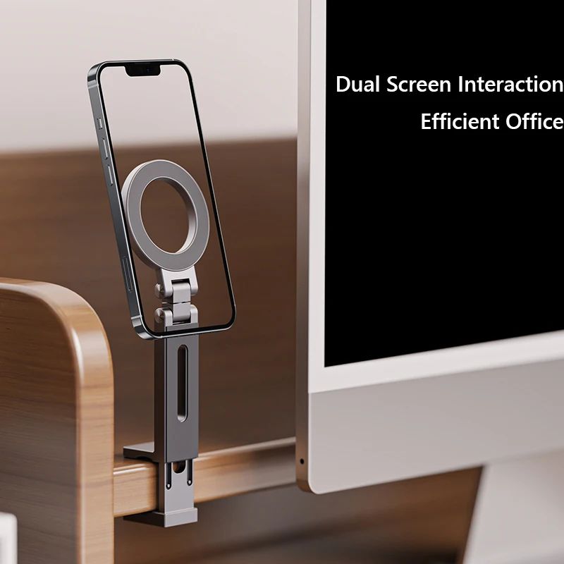 FlexiMag Travel Airplane Phone Holder 360 Magnetic Phone Mount HandsFree Stand 1