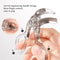 Precision Lift WideAngle Eyelash Curler Comb For Natural EyeOpening Curl 2